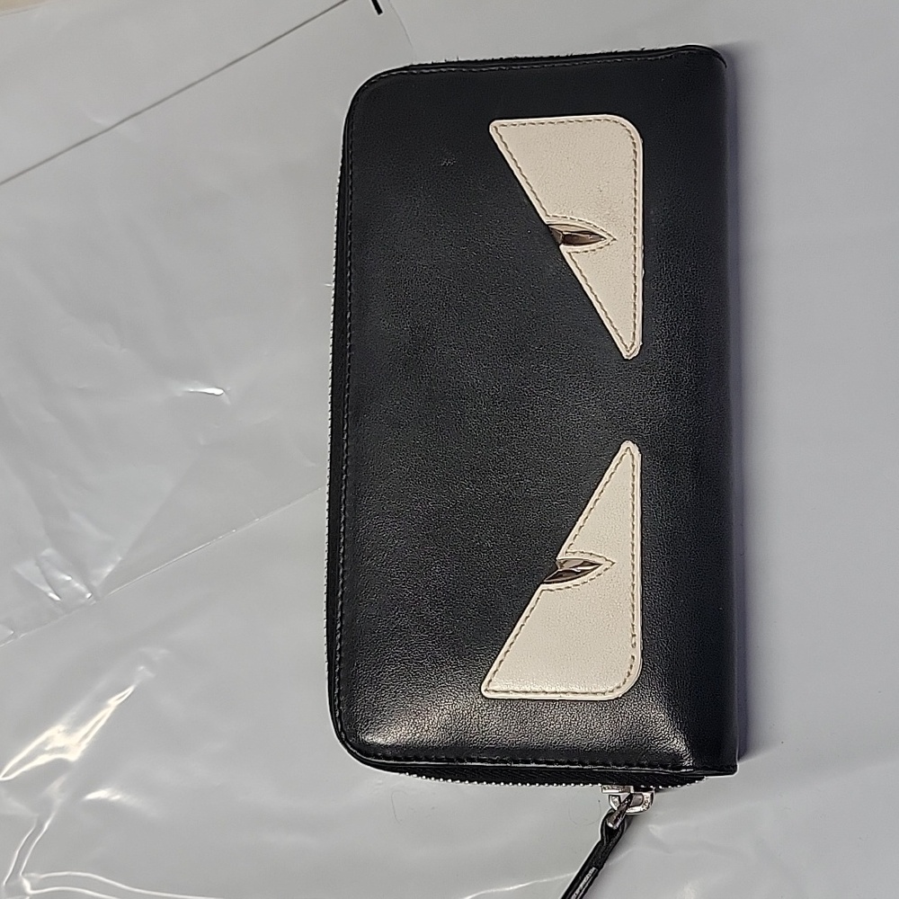 Fendi monster wallet